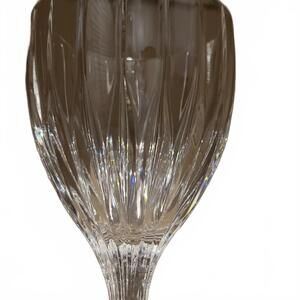 crystal wine glass